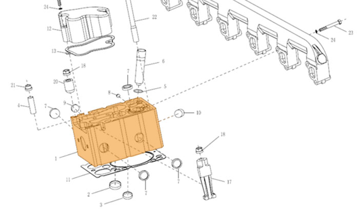 HOWO SPARE PARTS AZ1095040123