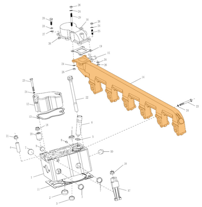 howo spare parts VG1096040330