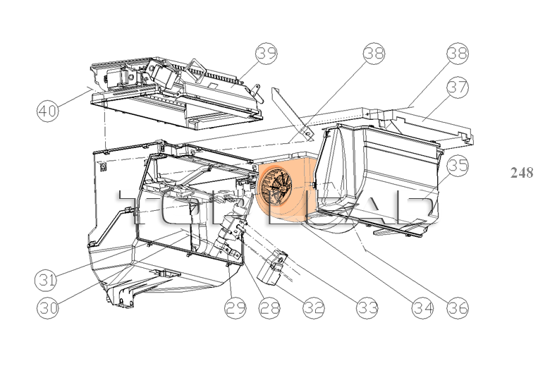 Genuine HOWO truck parts