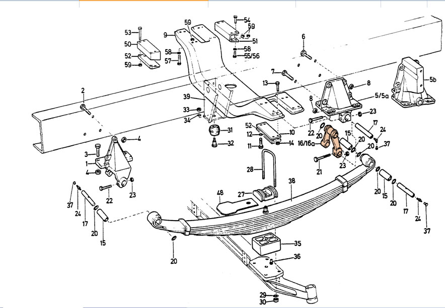 SINOTRUK Front Spring Hanger WG9416520007