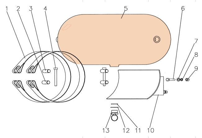 SINOTRUK Air Reservoir WG9000360712