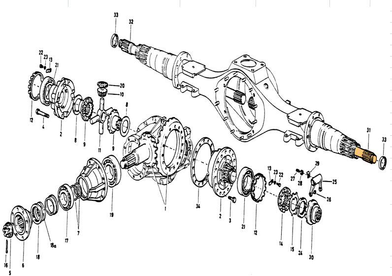 SINOTRUK HOWOAxle Shaft (Right) AZ9716341010