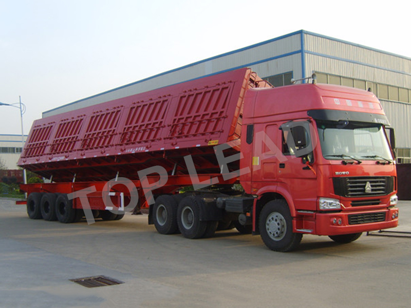 Side Dump Truck Trailer