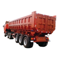 Hot sale Rear Dump Semi  Trailer
