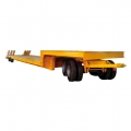 Flatbed Pulling Cargo Trailer