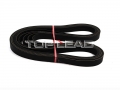 C6121 shanghai diesel engine fan belt D16A-106-02; 8PK1714, shanghai diesel engine parts,genuine parts