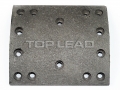 SINOTRUK® Genuine -Brake lining (A7 new 14 hole)- Spare Parts for SINOTRUK HOWO Part No.:AZ9231342068