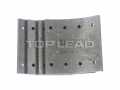 SINOTRUK® Genuine -Brake lining (front small 6 hole)- Spare Parts for SINOTRUK HOWO Part No.:WG9100440027