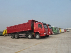 Various Types Of SINOTRUK HOWO 8x4 Dump Truck, 12 Wheel Dump Truck, 3 Axle Dump Truck