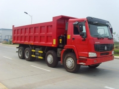 Easy installation SINOTRUK HOWO 8x4 Dump Truck With Standard Cab, 30-60 Ton Dump Truck, Sand Tipper Truck