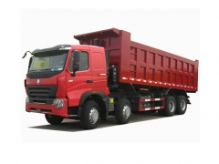 Hot sale SINOTRUK HOWO A7 8x4 Dump Truck, 12 wheel tipper truck, 30-60 ton dump truck