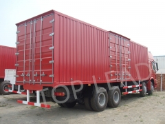 Easy installation Hot Sale SINOTRUK HOWO 8x4 Side Wall Cargo Truck With Two Bunks, Fence Cargo Truck, Lorry Truck