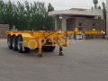 Hot Sale Skeleton Semi Trailer for 20ft 40ft, Container Transprot Truck Trailer