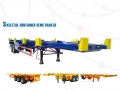 Hot Sale Skeleton Semi Trailer for 20ft 40ft, Container Transprot Truck Trailer