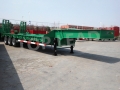 Best Selling Low bed Semi Trailer, Construction Machinery Transport Trailer, Low Flatbed Truck Semi Trailer