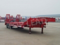 Best Selling Low bed Semi Trailer, Construction Machinery Transport Trailer, Low Flatbed Truck Semi Trailer