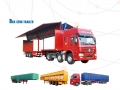 Cargo Box Semi Trailer, Van Trailer, Strong Box Utility Trailer