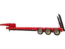Low-bed Semi Trailer