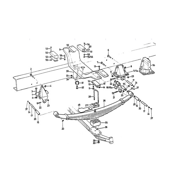 6×4SWIVEL SPRING AND SUSPENSION