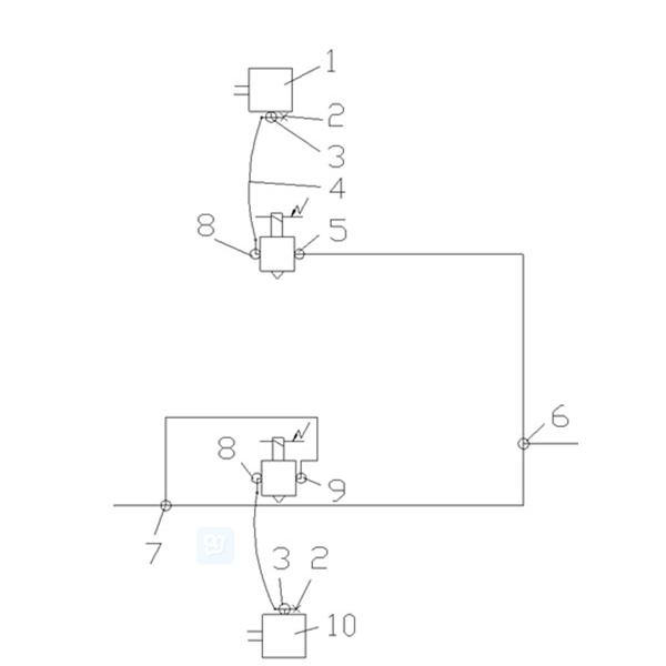 Front axle parts ABS (up)