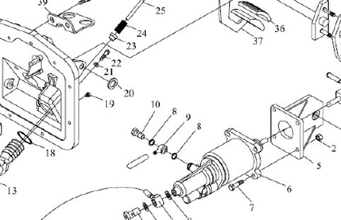  PUSH CLUTCH CONTROL DEVICE