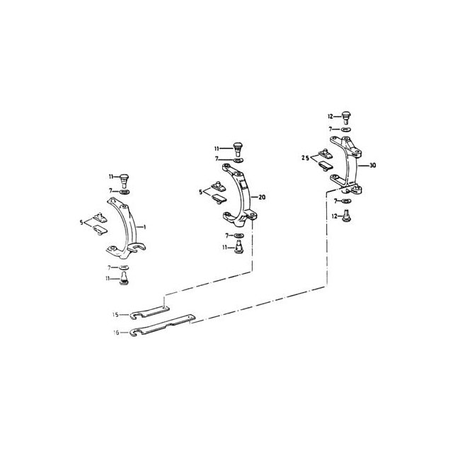 5S-111GP、5S-150GP、4S-130GP SHIFTING FORK