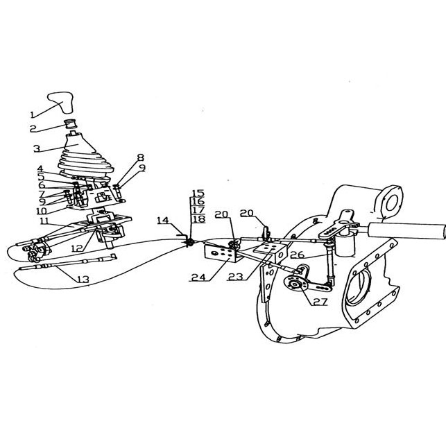 GEARBOX GEAR CHANGE SYSTEM