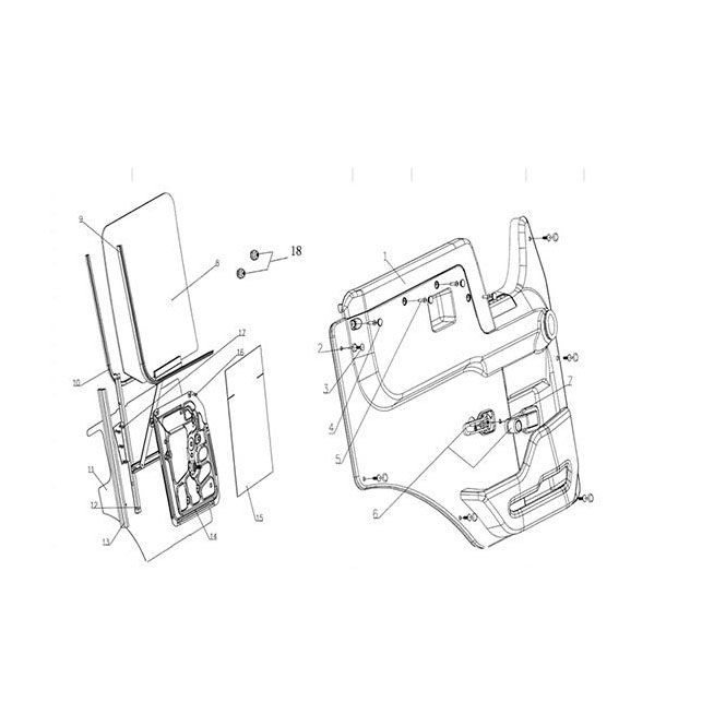 DOOR,GLASS AND FITTINGS