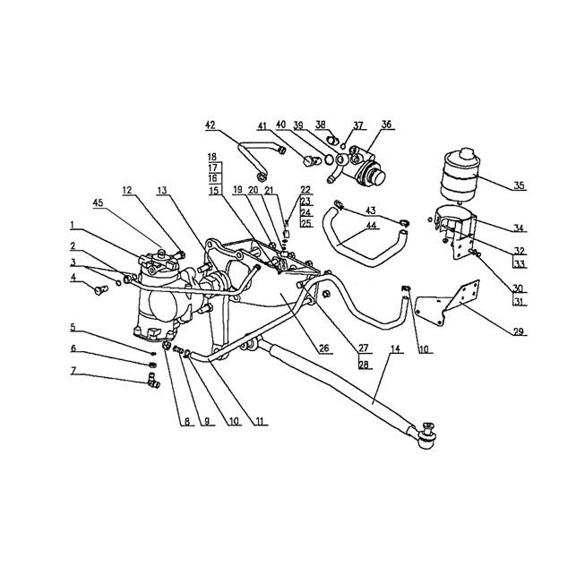 6×4HYDRAULIC STEERING SYSTEM