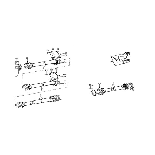 6×4PROPELLER SHAFTS