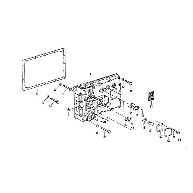 5S-150GP MAIN SHIFTING COVER