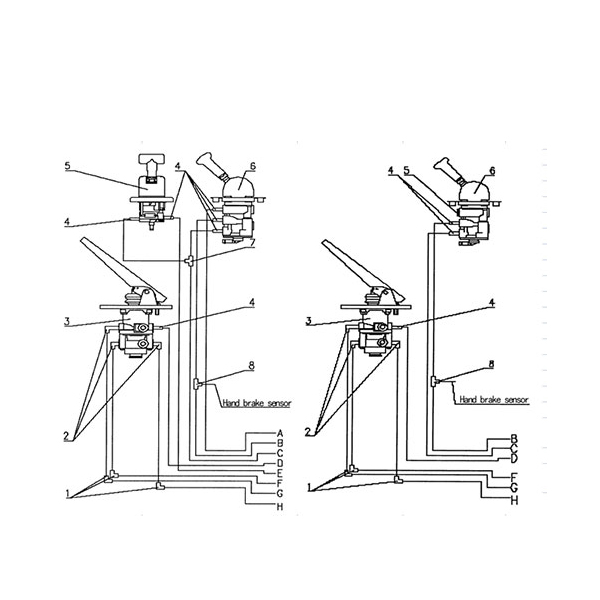BRAKE MECHANISM IN CAB